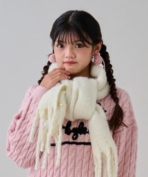 by LOVEiT | リサイクル糸大判マフラー(マフラー)