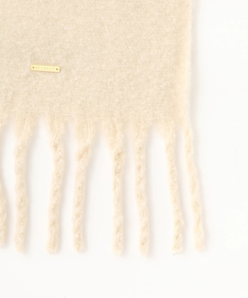 by LOVEiT（バイラビット）の「リサイクル糸大判マフラー（マフラー・キッズ・アイボリー・F）」の4枚目の写真