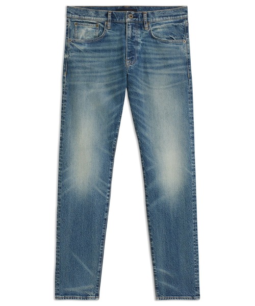 BOSS(ボス)の「BECKHAM x BOSS スリムフィットジーンズ ビンテージウォッシュデニム(デニムパンツ・メンズ・ブルー・31/32/34/32/36/32/33/32/30/32/38/34)」の6枚目の写真