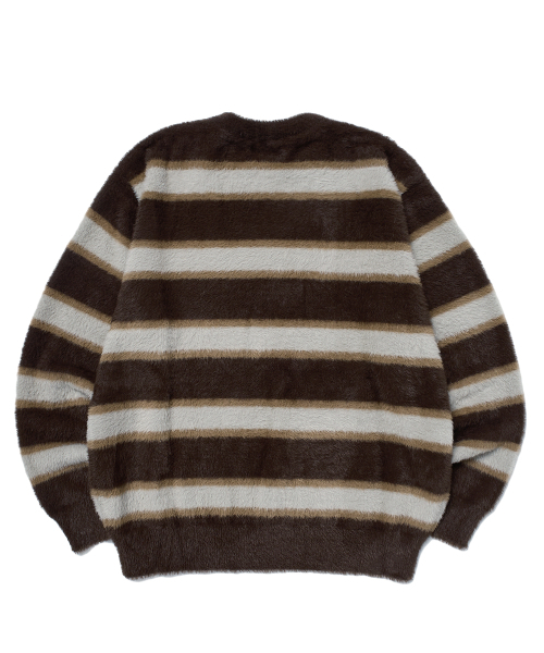 WKNDRS(ウィーキャンドース)の「STRIPED KNIT SWEATER (BROWN)(ニット/セーター・レディース・その他・MEDIUM/LARGE/X-LARGE)」の2枚目の写真