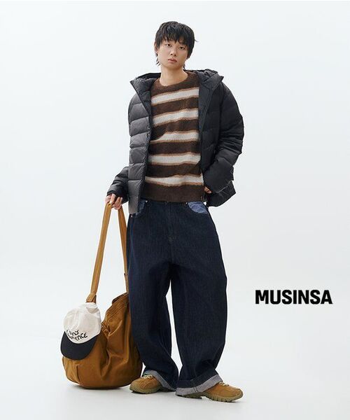 WKNDRS(ウィーキャンドース)の「STRIPED KNIT SWEATER (BROWN)(ニット/セーター・レディース・その他・MEDIUM/LARGE/X-LARGE)」の7枚目の写真