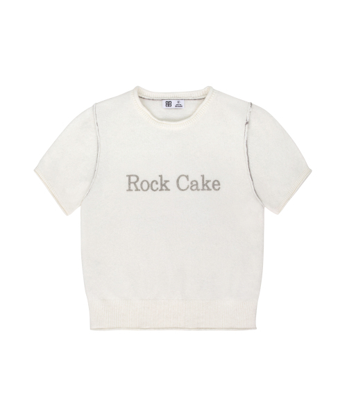 ROCKCAKE(ロックケーキ)の「ステッチラインラウンドニット - ホワイト(ニット/セーター・レディース・その他・SMALL)」の2枚目の写真