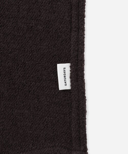 Saturdays NYC（サタデーズ ニューヨークシティ ）の「Ryan Heavy Boucle Shirt（シャツ/ブラウス・メンズ・ブラウン/ブラック・L/M/S/XL）」の11枚目の写真