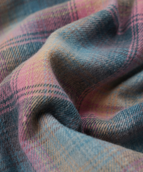 FRIZMWORKS(フリズムワークス)の「FLANNEL CHECK WORK SHIRT _ EMERALD PINK(シャツ/ブラウス・メンズ・その他・MEDIUM/LARGE/X-LARGE/SMALL)」の8枚目の写真