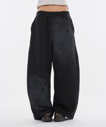WISH FOR EVER(EBbVtH[Go[)ZEBRA & LEOPARD PRINT CURVE SWEAT PANTS / [uIp[hvgJ[uXEFbgpc(XEFbgpc)