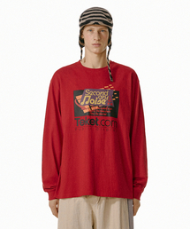 Secondary Noise L/S Tee Red