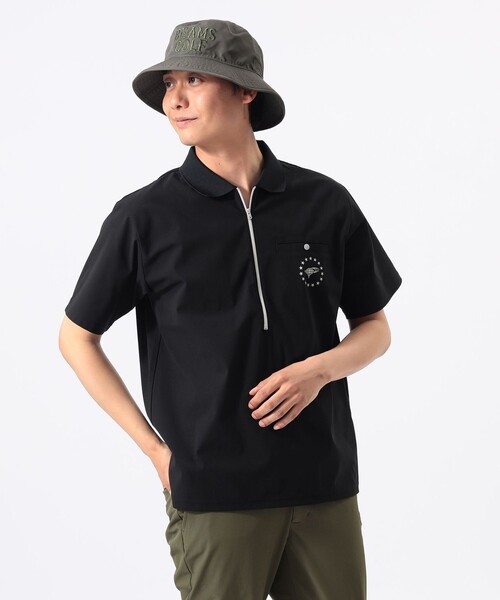 BEAMS GOLF(ビームスゴルフ)の「ORANGE LABEL / ロングハーフジップ シャツ(吸水速乾・UVカット)(ポロシャツ・メンズ・ブラック/ホワイト/チャコールグレー・M/S/L/XL)」の20枚目の写真