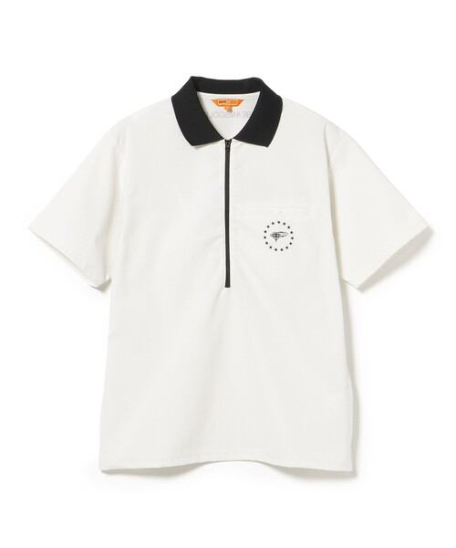 BEAMS GOLF(ビームスゴルフ)の「ORANGE LABEL / ロングハーフジップ シャツ(吸水速乾・UVカット)(ポロシャツ・メンズ・ブラック/ホワイト/チャコールグレー・M/S/L/XL)」の21枚目の写真