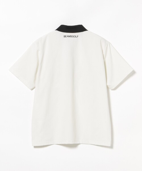 BEAMS GOLF(ビームスゴルフ)の「ORANGE LABEL / ロングハーフジップ シャツ(吸水速乾・UVカット)(ポロシャツ・メンズ・ブラック/ホワイト/チャコールグレー・M/S/L/XL)」の12枚目の写真