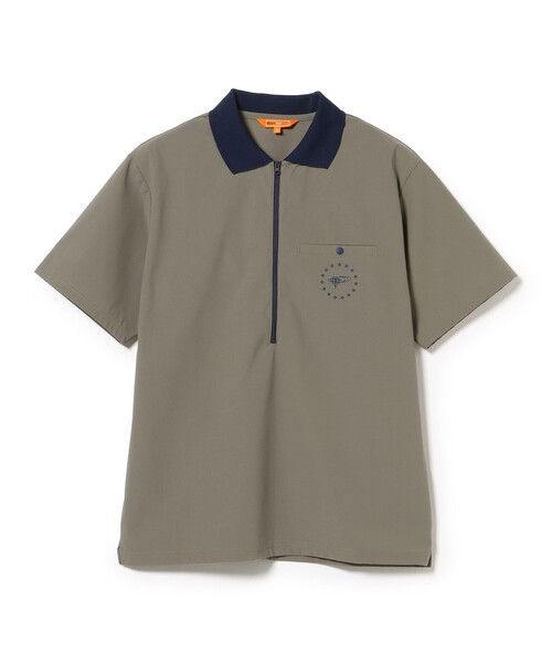 BEAMS GOLF(ビームスゴルフ)の「ORANGE LABEL / ロングハーフジップ シャツ(吸水速乾・UVカット)(ポロシャツ・メンズ・ブラック/ホワイト/チャコールグレー・M/S/L/XL)」の15枚目の写真