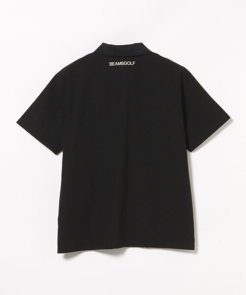 BEAMS GOLF(ビームスゴルフ)の「ORANGE LABEL / ロングハーフジップ シャツ(吸水速乾・UVカット)(ポロシャツ・メンズ・ブラック/ホワイト/チャコールグレー・M/S/L/XL)」の7枚目の写真