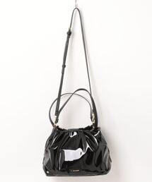 ソフトエナメル2WAYハンドバッグ Mサイズ