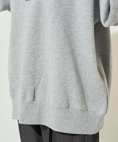 限定展開 ぐるぐるナンバー ロゴ 刺繍 裏起毛 スウェット（スウェット