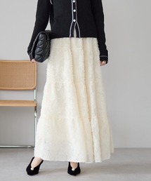 each（イーチ）の「シアージャガードティアードロングスカート（スカート）」