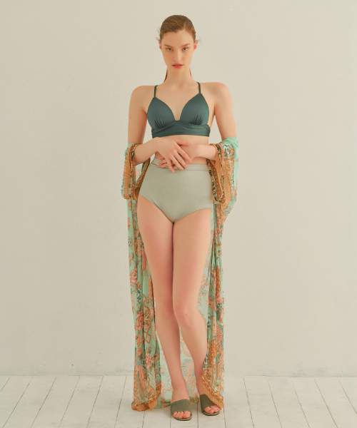 VIKINI VENDER(ビキニベンダー)の「フローラエスニックシフォンローブ(その他トップス・レディース・その他・ONE SIZE)」の2枚目の写真