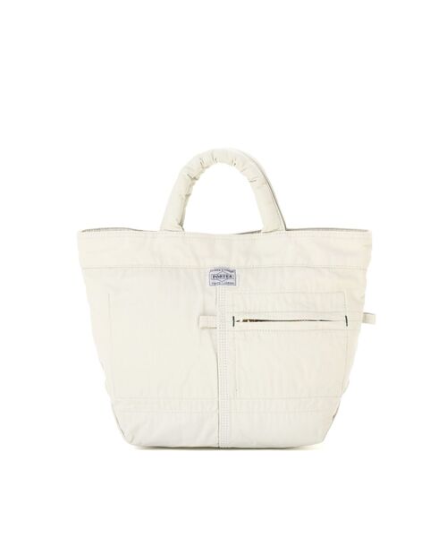 PORTER(ポーター)の「マイル ミニトートバッグ(トートバッグ・メンズ・オフホワイト/ブラック・FREE)」の2枚目の写真
