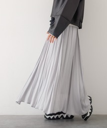 abahouse mavie | ヴィンテージサテンギャザースカート(スカート)