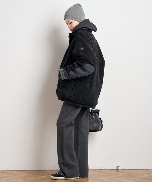 YDOT(ワイドット)の「【YDOT/ワイドット】別注Boa blouson(ブルゾン・レディース・ブラック/ブラウン・FREE)」の15枚目の写真
