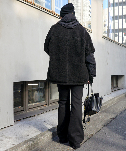 YDOT(ワイドット)の「【YDOT/ワイドット】別注Boa blouson(ブルゾン・レディース・ブラック/ブラウン・FREE)」の21枚目の写真