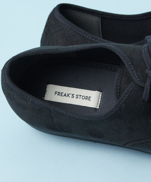 FREAK'S STORE(フリークスストア)の「限定展開 レザレットSW プレーントゥシューズ(スニーカー・メンズ・ブラック/ダークブラウン・23.0cm/24.0cm/25.0cm/28.0cm/26.0cm/27.0cm)」の7枚目の写真