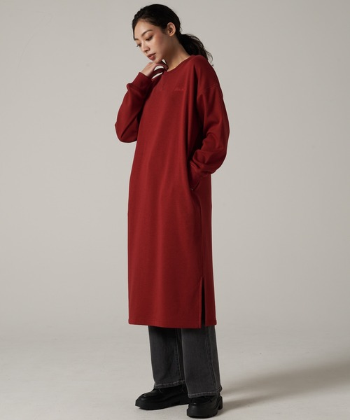Eddie Bauer(エディーバウアー)の「シャギー ライニング 長袖ワンピース(ワンピース・レディース・ライトベージュ/バーガンディー/ブラック・XL/M/S/L)」の17枚目の写真
