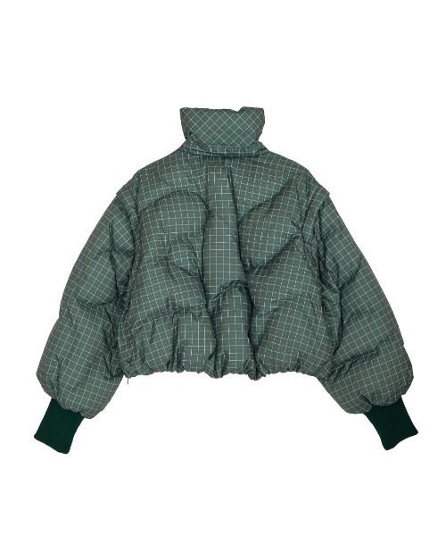 NANGA × Ameri 2WAY WAVE CHECK DOWN COAT（ダウンジャケット/コート