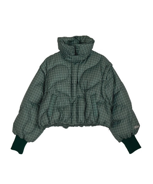 NANGA × Ameri 2WAY WAVE CHECK DOWN COAT（ダウンジャケット/コート