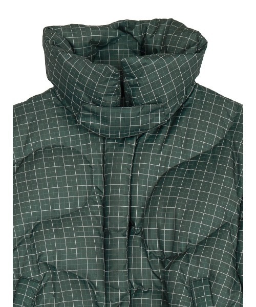 NANGA × Ameri 2WAY WAVE CHECK DOWN COAT（ダウンジャケット/コート