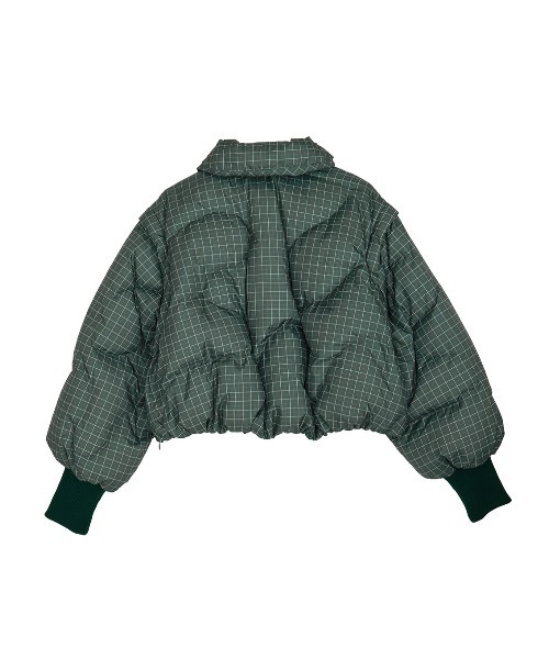 NANGA × Ameri 2WAY WAVE CHECK DOWN COAT（ダウンジャケット/コート