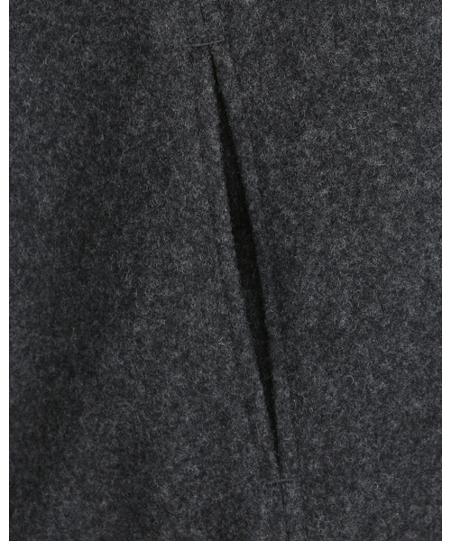 BESLOW(ビースロー)の「WOOL WIDE COLLAR HARRINGTON JACKET MELANGE CHARCOAL(その他アウター・メンズ・その他・LARGE/X-LARGE/SMALL/MEDIUM)」の4枚目の写真
