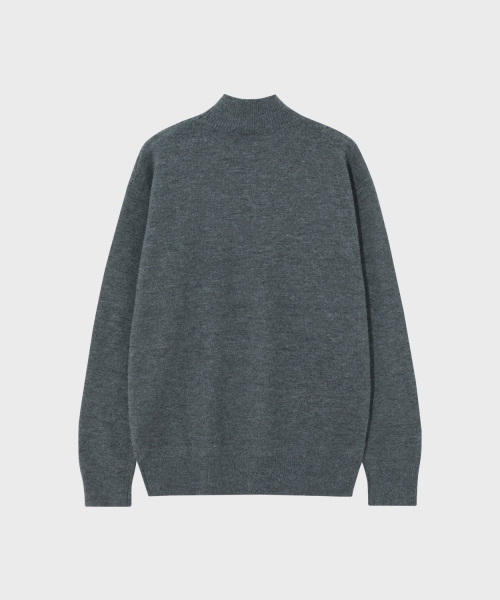 LEIRE（ルアール）の「ミニマルウールハイネックニット[グレー]（ニット/セーター・レディース・その他・LARGE/MEDIUM/X-LARGE）」の5枚目の写真