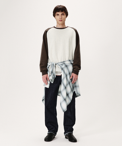 SHIRTER(シャーター)の「BRUSHED REGLAN SWEATSHIRT (BROWN)(スウェット・メンズ・その他・SMALL/MEDIUM/LARGE)」の4枚目の写真