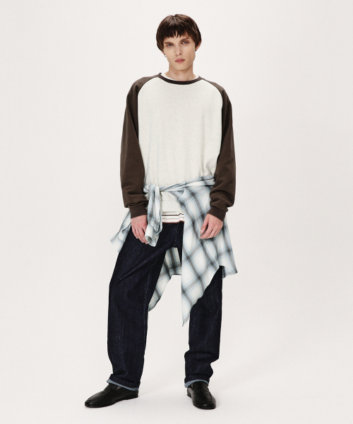 SHIRTER(シャーター)の「BRUSHED REGLAN SWEATSHIRT (BROWN)(スウェット・メンズ・その他・SMALL/MEDIUM/LARGE)」の6枚目の写真