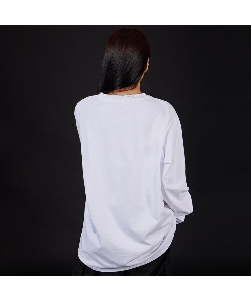 ASTRAL PROJECTION（アストラルプロジェクション）の「ビッグロゴオーバーサイズロングスリーブTシャツ_ホワイト（Tシャツ/カットソー・メンズ・その他・LARGE/MEDIUM/X-LARGE/XX-LARGE）」の5枚目の写真