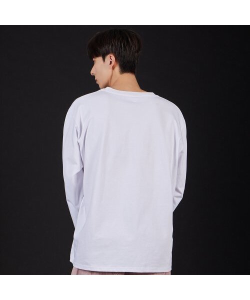 ASTRAL PROJECTION（アストラルプロジェクション）の「ビッグロゴオーバーサイズロングスリーブTシャツ_ホワイト（Tシャツ/カットソー・メンズ・その他・LARGE/MEDIUM/X-LARGE/XX-LARGE）」の6枚目の写真