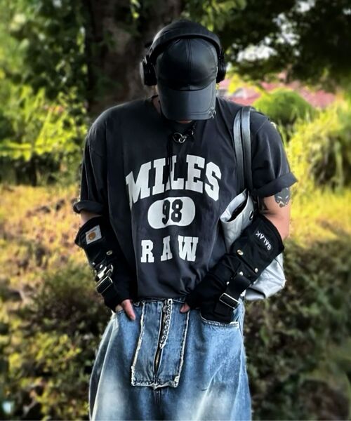 THE MILE（ザマイル）の「MILES 98 RAW CREW [PIGMENT GREY]（Tシャツ/カットソー・メンズ・その他・LARGE/MEDIUM/SMALL/X-LARGE/X-SMALL）」の7枚目の写真