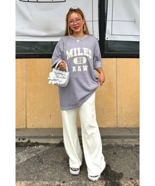 THE MILE（ザマイル）の「MILES 98 RAW CREW [PIGMENT GREY]（Tシャツ/カットソー・メンズ・その他・LARGE/MEDIUM/SMALL/X-LARGE/X-SMALL）」の8枚目の写真
