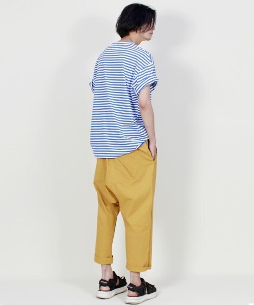 DEMARC(ドゥマーク)の「リネン無地リアルバギーフィットパンツマスタード(その他パンツ・メンズ・その他・MEDIUM/LARGE)」の7枚目の写真