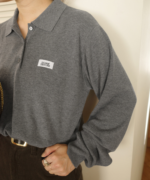 追加》LOUNA SLOBE別注 ニットポロ（ニット/セーター）｜SLOBE IENA