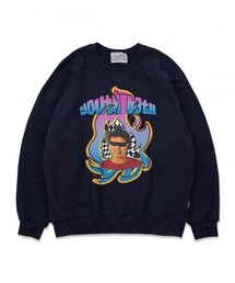 PUNK BOY RAGLAN SWEAT SHIRT_NAVY