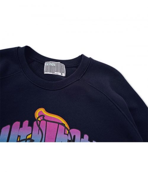 youthbath（ユースバース）の「PUNK BOY RAGLAN SWEAT SHIRT_NAVY（スウェット・レディース・その他・LARGE）」の3枚目の写真