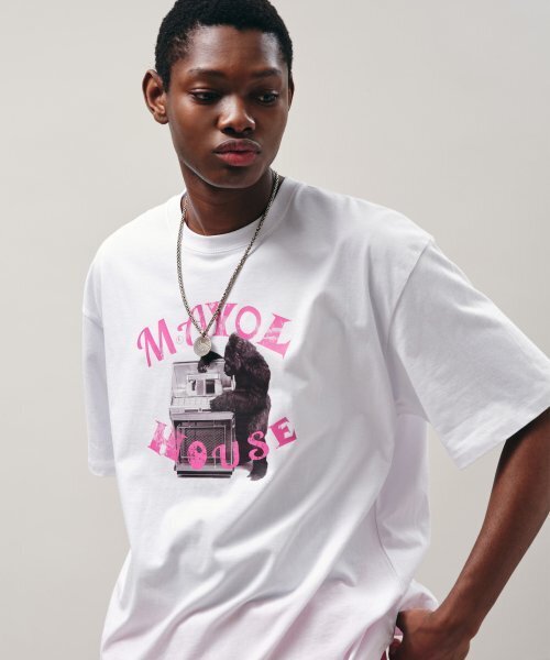 MAYOL（マイヨール）の「KING KONG グラフィック 半袖 ユニセックス Tシャツ_ホワイト（Tシャツ/カットソー・メンズ・その他・LARGE/X-LARGE/MEDIUM）」の6枚目の写真