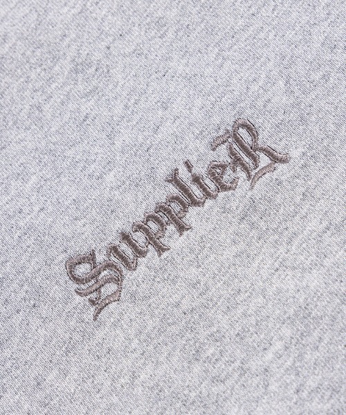 SUPPLIER（サプライヤー）の「A'GEM/9 × .kom 『SUPPLIER/サプライヤー』 Pierced Tribal Cross Zip Hoodie/ピアストライバルクロスジップパーカー（パーカー・メンズ・ブラック/ピンク/グレー・L/M/XL）」の8枚目の写真