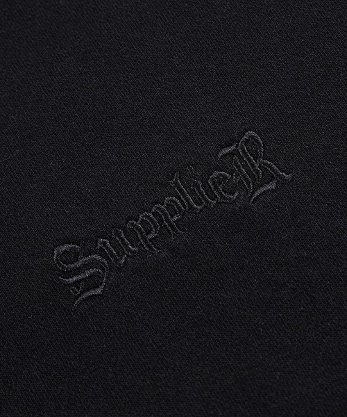 SUPPLIER（サプライヤー）の「A'GEM/9 × .kom 『SUPPLIER/サプライヤー』 Pierced Tribal Cross Zip Hoodie/ピアストライバルクロスジップパーカー（パーカー・メンズ・ブラック/ピンク/グレー・L/M/XL）」の15枚目の写真