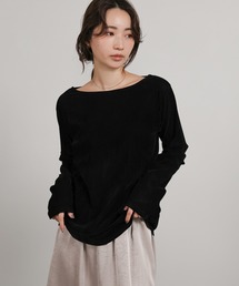 select MOCA Et | 【Et】Sheer Velour Tops(Tシャツ/カットソー)