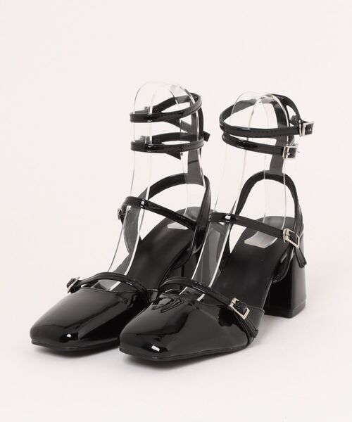 Loueme(ルエム)の「アンクルストラップミュールパンプス(パンプス・レディース・オフホワイト/ブラック・24.5cm/23.5cm)」の16枚目の写真
