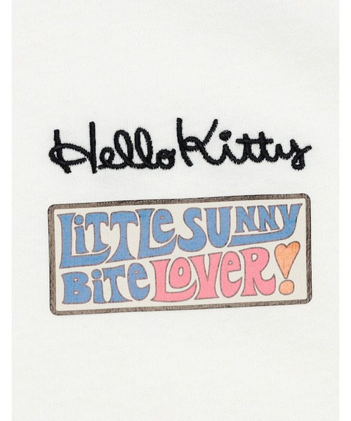 Little sunny bite(リトルサニーバイト)の「【Little Sunny Bite】hello kitty x little sunny bite top(Tシャツ/カットソー・レディース・ホワイト/ピンク・MEDIUM/SMALL)」の7枚目の写真