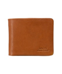 ANON（アノン）の「袋縫いゴート・二つ折り財布（財布）」