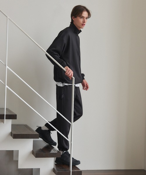MAISON CLUB（メゾンクラブ）の「【MAISON CLUB】Professional Essential Stretch Track Jacket KKP　/　エッセンシャルストレッチトラックジャケット　ジャージ　AENNOYORK（ジャージ・メンズ・ブラック/グレー/ブラウン・M/L）」の21枚目の写真