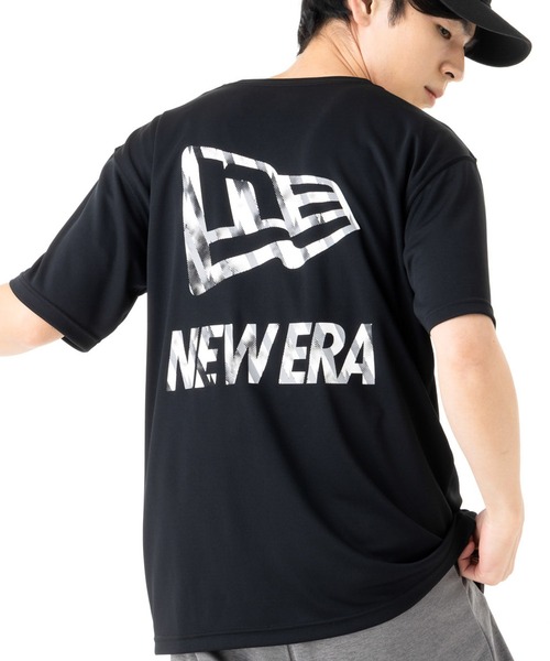 NEW ERA(ニューエラ)の「ニューエラ パフォーマンスアパレル 半袖Tシャツ(Tシャツ/カットソー・メンズ・グレー/ブラック・XL/L/S/M/XXL)」の1枚目の写真